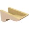 Ekena Millwork 6"W x 12"D x 6"H Wide Carmel Rough Cedar Woodgrain TimberThane Corbel, Primed Tan CORUR06X12X06CARRCPR - alternate 5